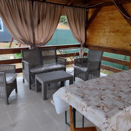 Hotel Casuta Teo Ocna Sibiului Esterno foto